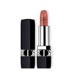 ROUGE DIOR Refillable lipstick with 4 couture finishes: satin, matte, metallic & new velvet